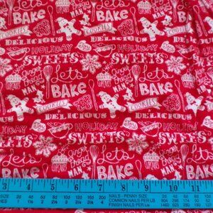 2 YDS + 22" UNCUT SUPER SNUGGLE FLANNEL FABRIC NEW JOANN CHRISTMAS